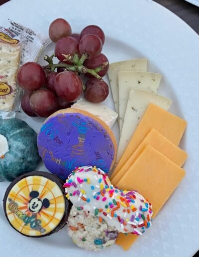 World of Color Dessert Plate