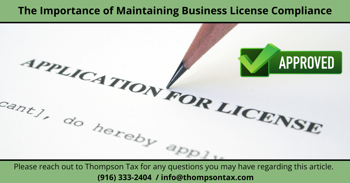 Business License Compliance