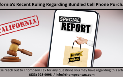 California’s Recent Ruling Regarding Bundled Cell Phone Purchases