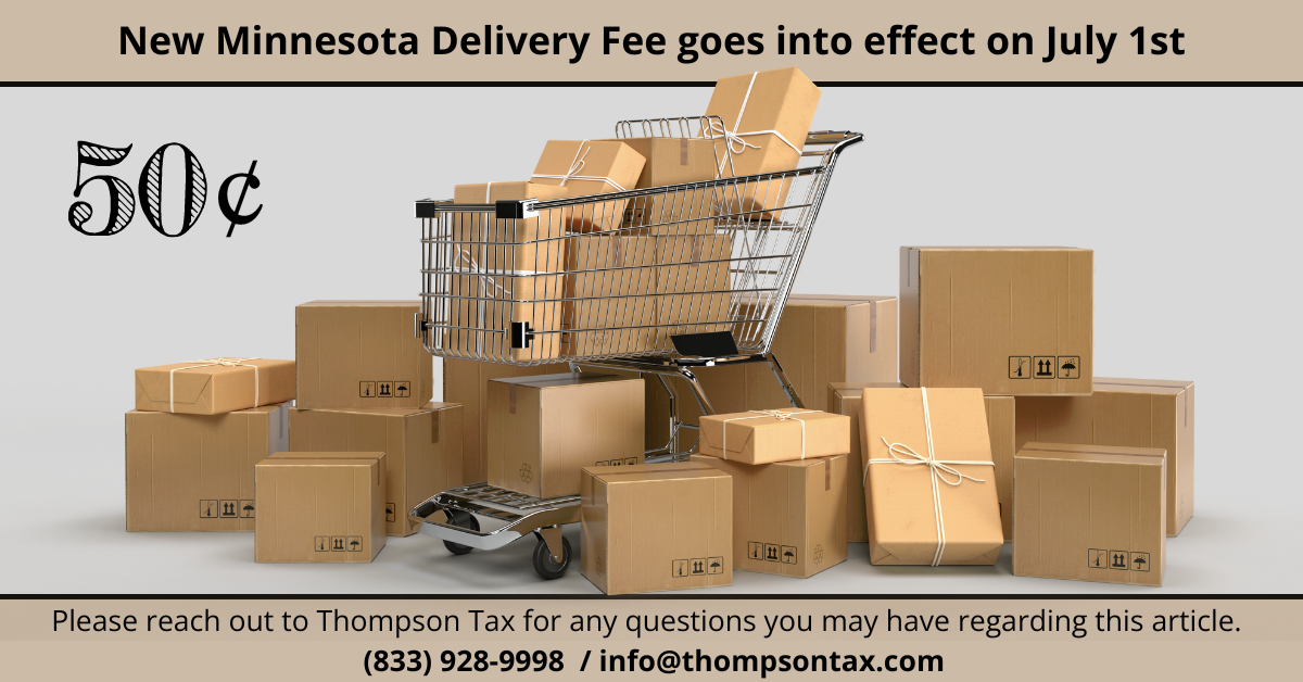 Minnesota Retail Delivery Fee