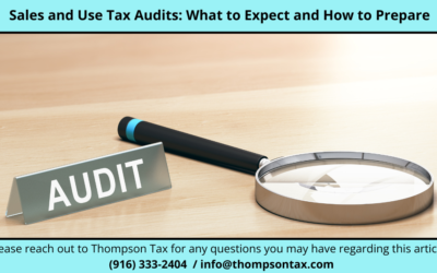Sales Tax Audits: What to Expect and How to Prepare