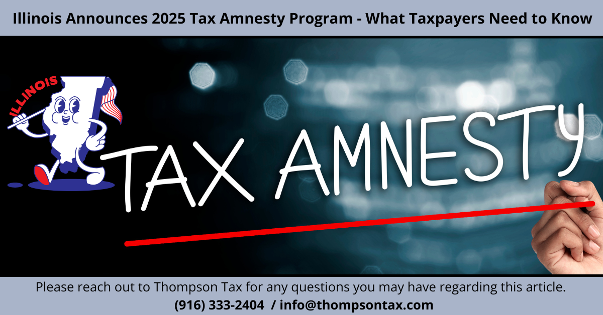 06-24-25 Il Amnesty illinois tax amnesty program 2025